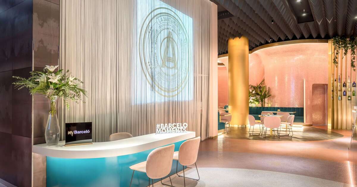 Een foto van het interieur van Barcelo Malaga