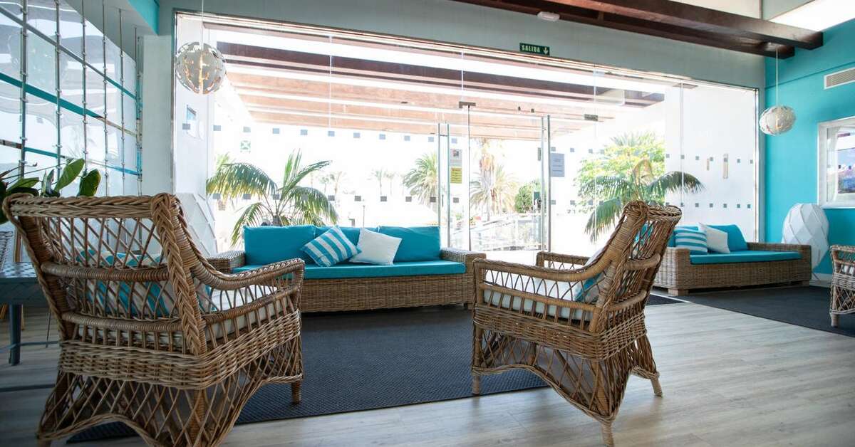 Een foto van het interieur van Appartementen Fuentepark