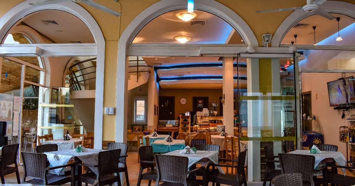 Een foto van de faciliteiten bij Govino Bay Corfu