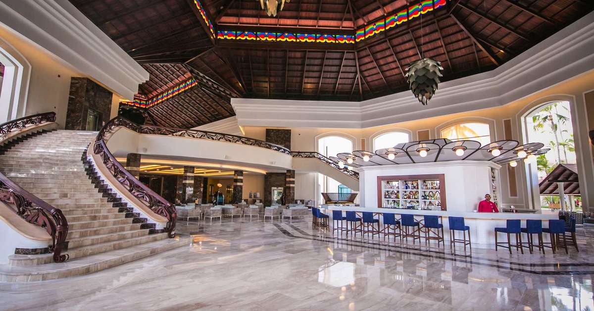 Een foto van het interieur van Majestic Mirage Punta Cana