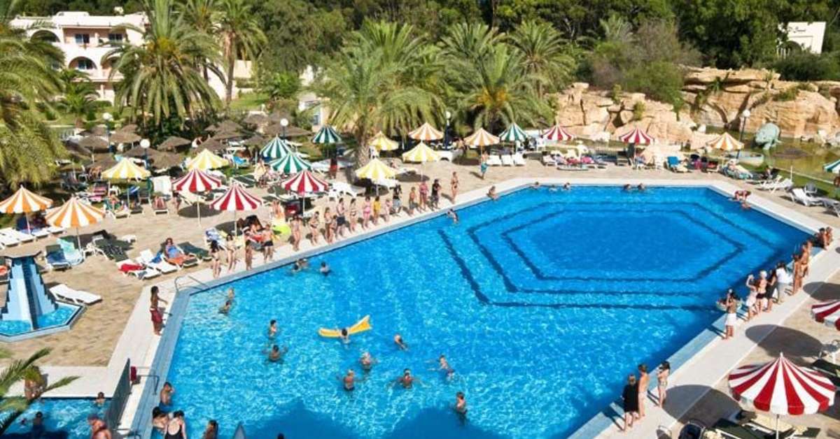 Ein Foto von einer Übersicht des Riviera Resort