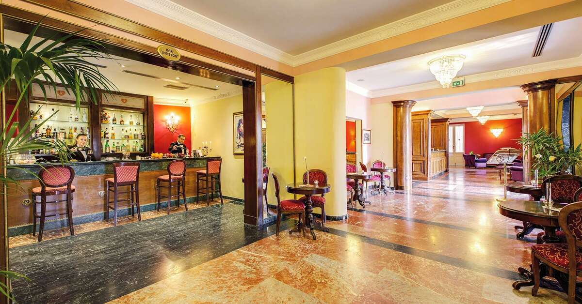 Een foto van de faciliteiten bij Grand Hotel Villa Politi