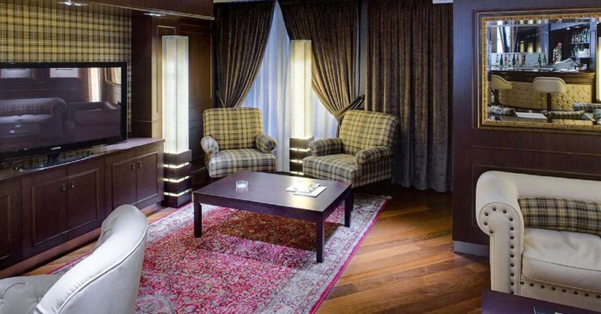 Een foto van het interieur van Hotel Barcelona Colonial