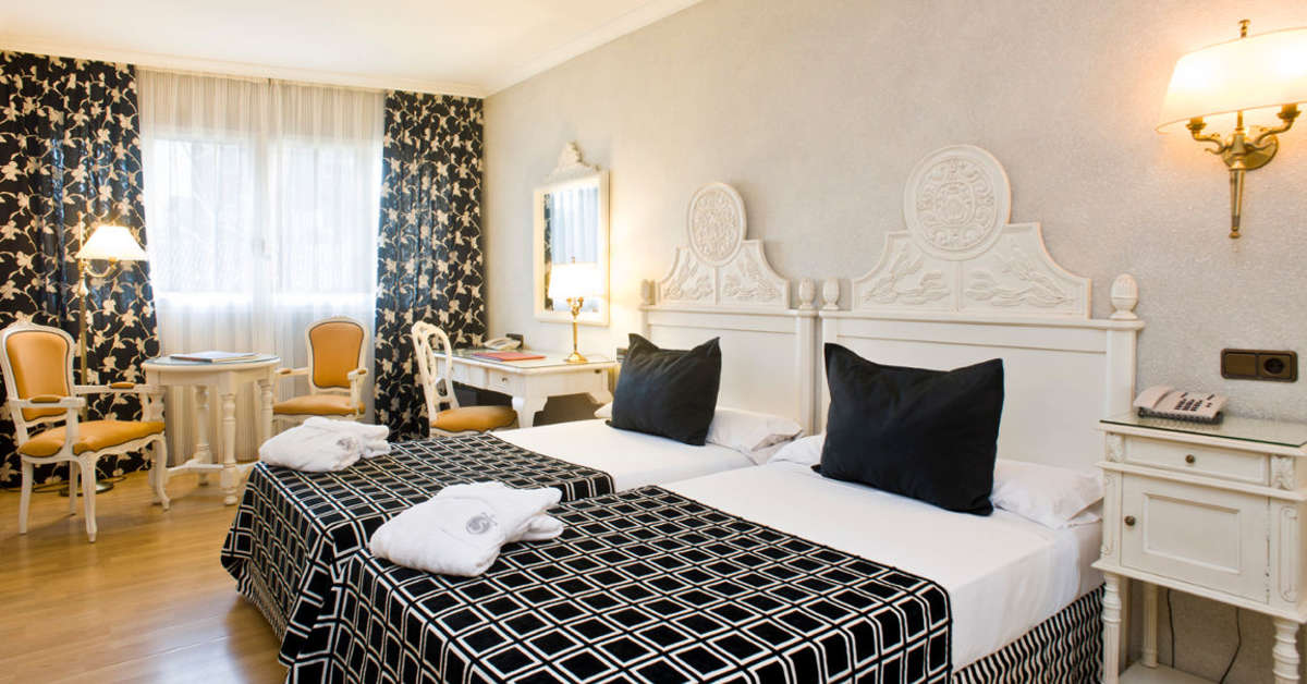 Ein Foto von einer Übersicht des Salles Hotel Pere IV