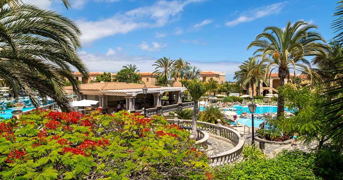 Een foto van de buitenkant van Palm Oasis Maspalomas