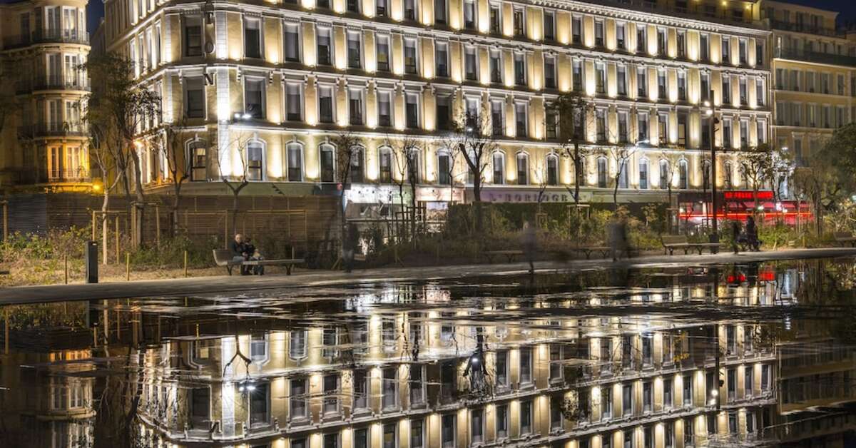 Een foto van de buitenkant van Hotel Aston la Scala