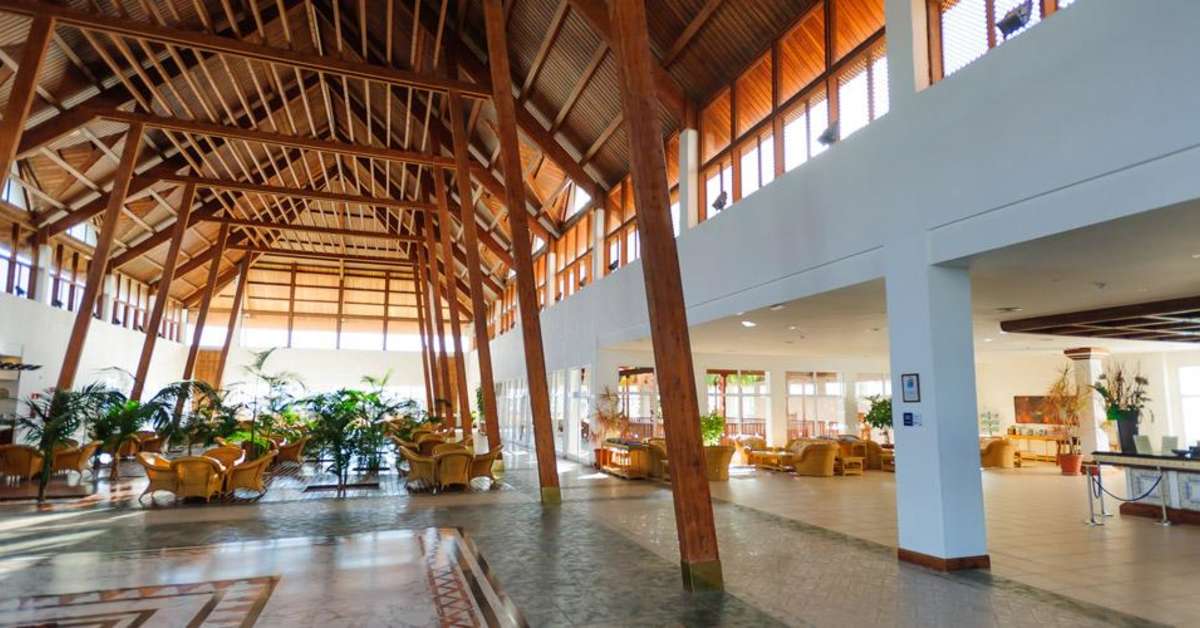 Een foto van het interieur van Hotel Esencia de Fuerteventura