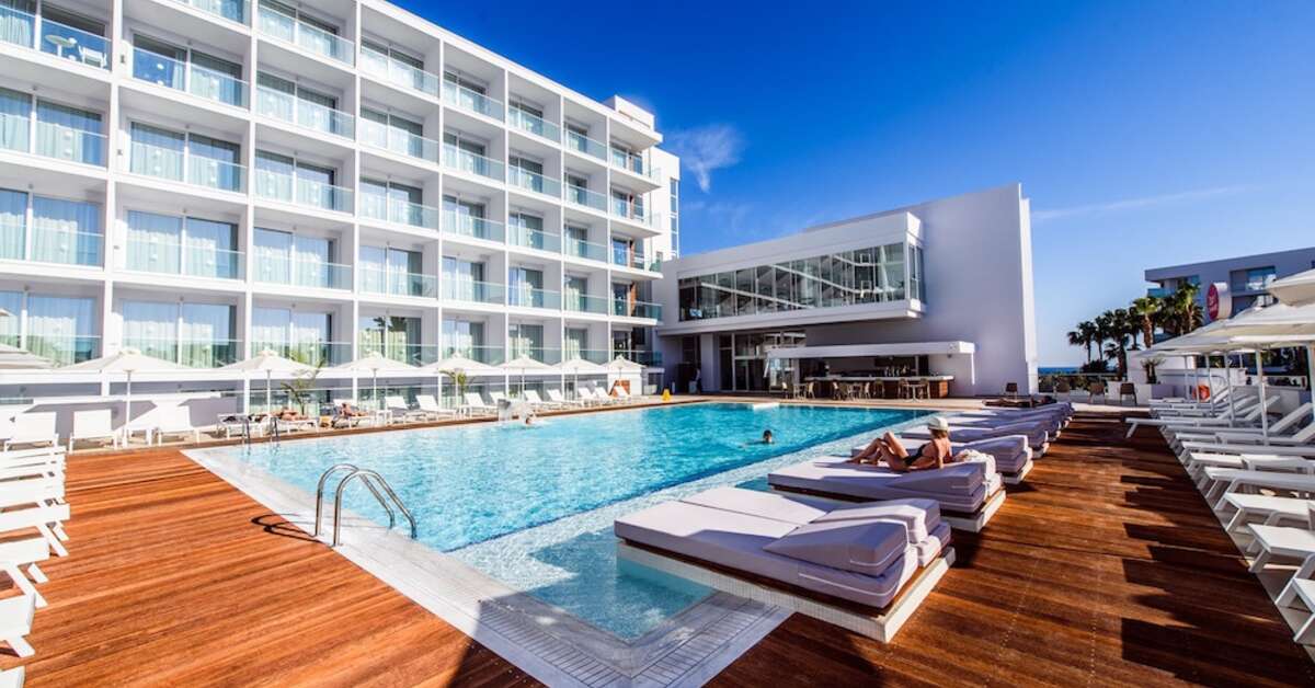 Een foto van een overzicht van Eleana Hotel