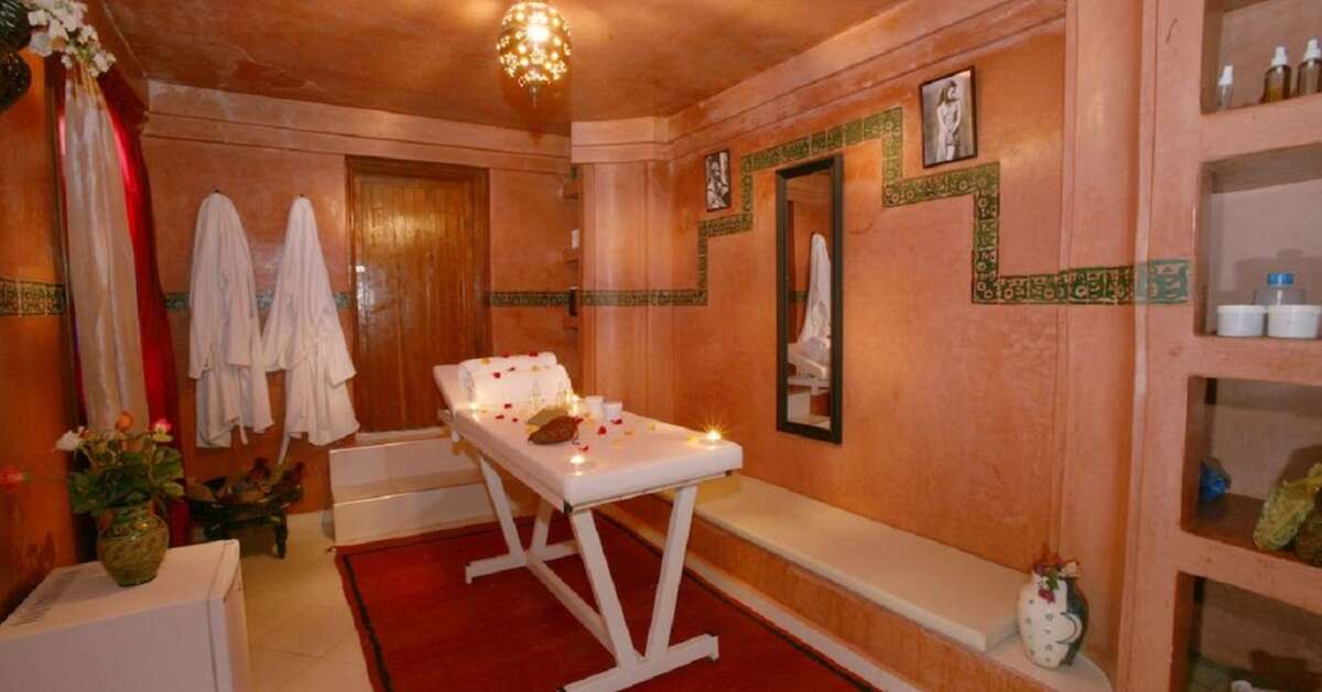 Ein Foto von den Einrichtungen im Riad Moulay