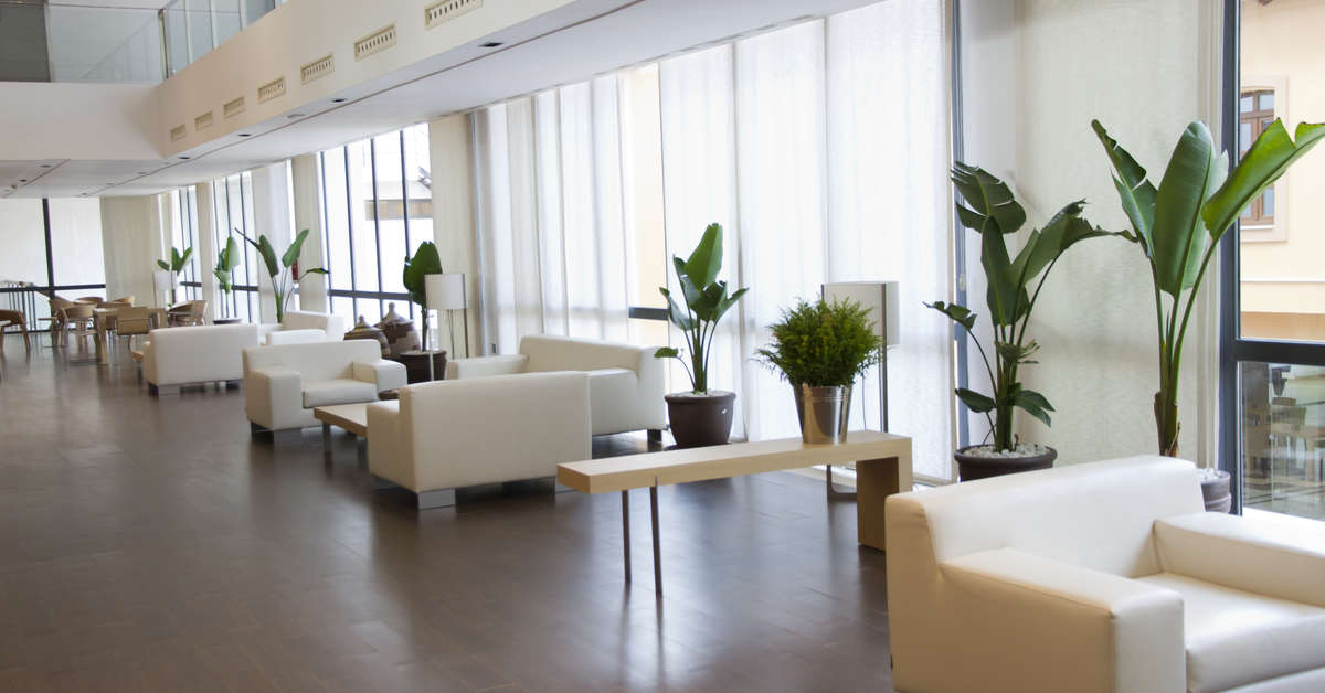Een foto van het interieur van Alegria Palacio Mojacar Spa