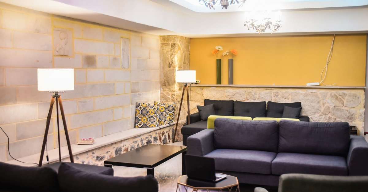 Een foto van het interieur van Bali Mare