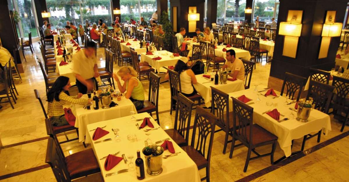 Ein Foto von den Einrichtungen im Hotel Kaya Belek