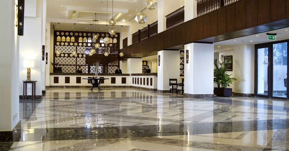 Een foto van het interieur van Steigenberger Aqua Magic