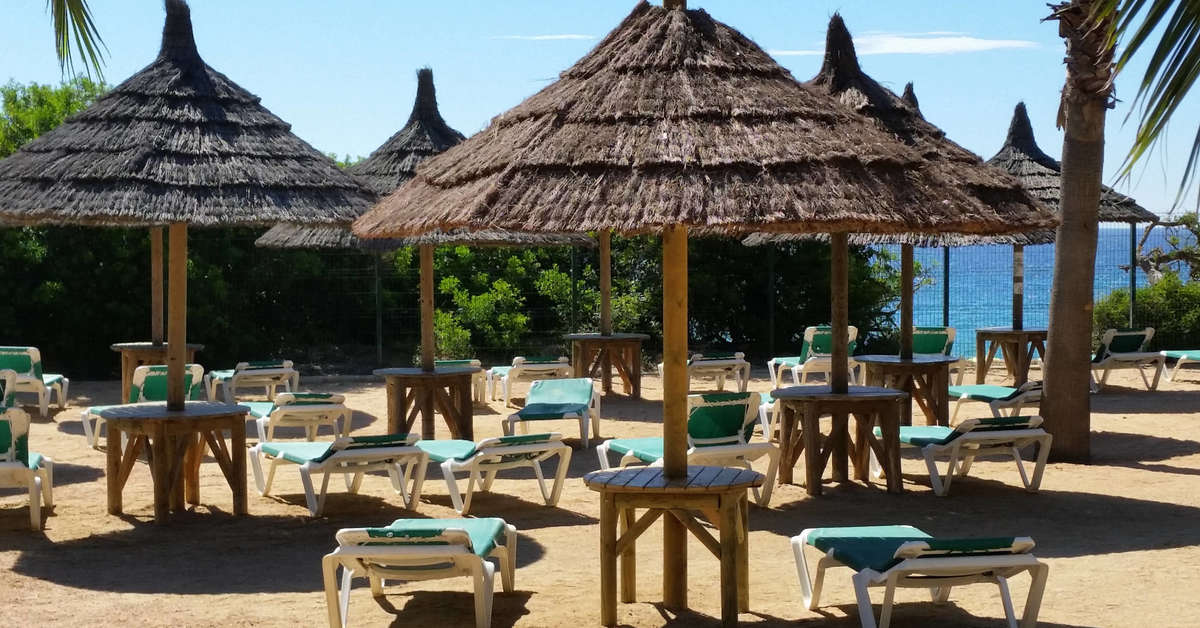 Een foto van de faciliteiten bij Camping Cala Gogo