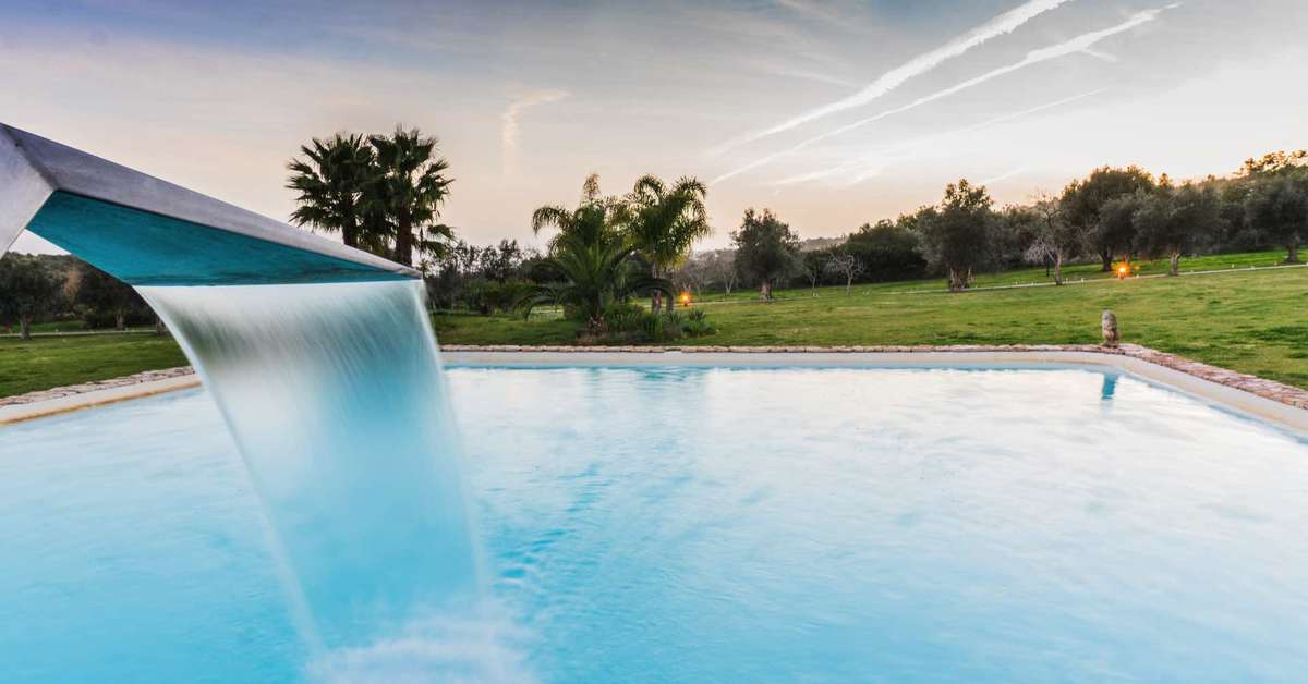 Ein Foto vom Pool im Vila Valverde Design & Country Hotel