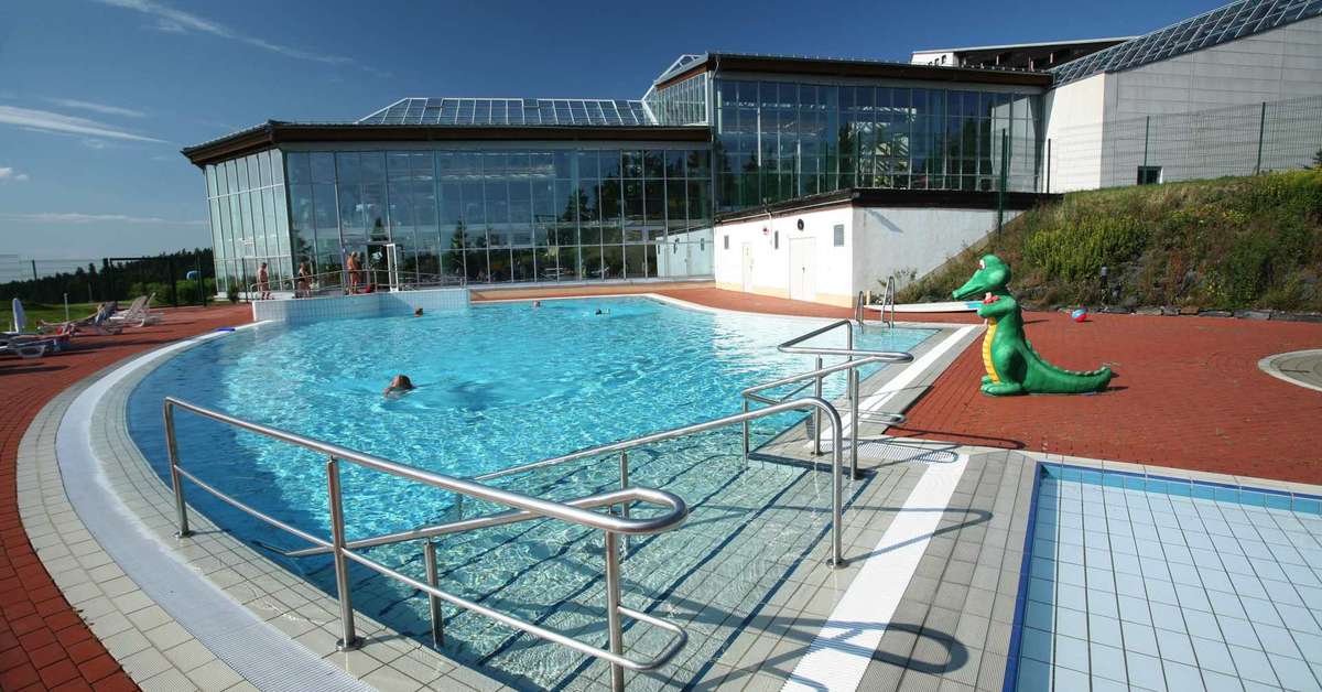 Een foto van het zwembad bij IFA Schoneck Hotel & Vakantiepark