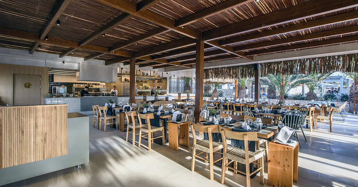 Een foto van de faciliteiten bij Stella Village Seaside Hotel