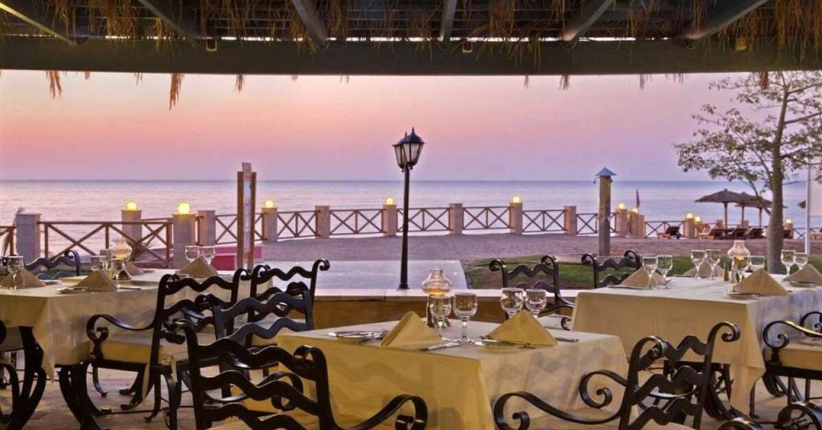 Ein Foto von der Terrasse im Safir Sharm Waterfalls 
