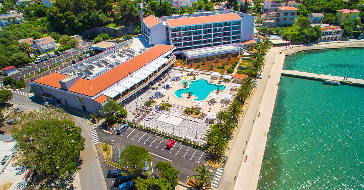 Een foto van de buitenkant van Valamar Padova Hotel