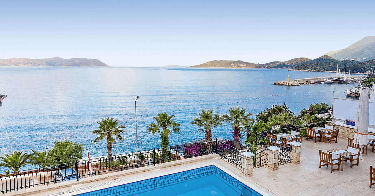 Een foto van het zwembad bij Aqua Princess Hotel