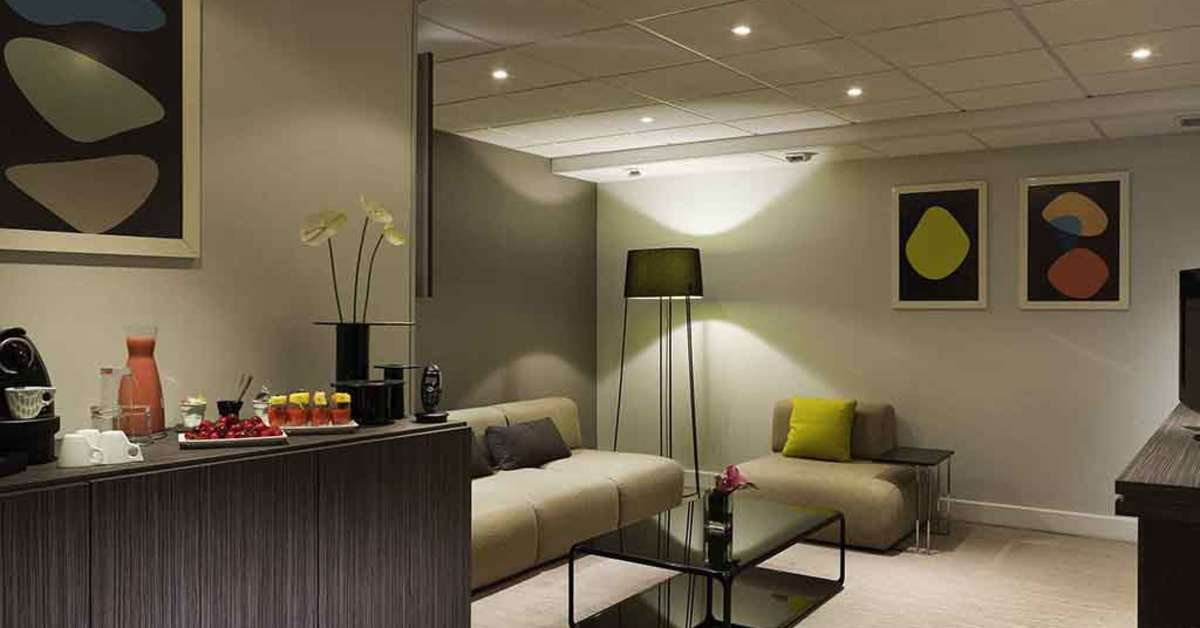 Een foto van het interieur van Novotel Paris Vaugirard Montparnasse