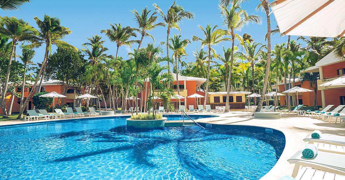 Ein Foto vom Pool im Iberostar Selection Bavaro