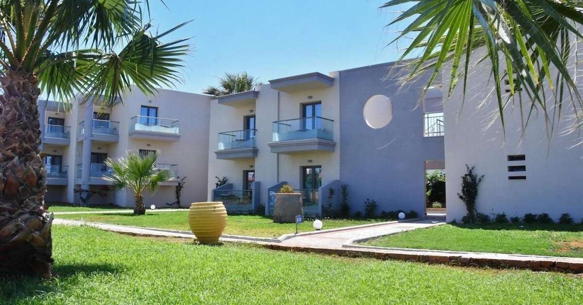 Een foto van de buitenkant van Hotel Kalia Beach