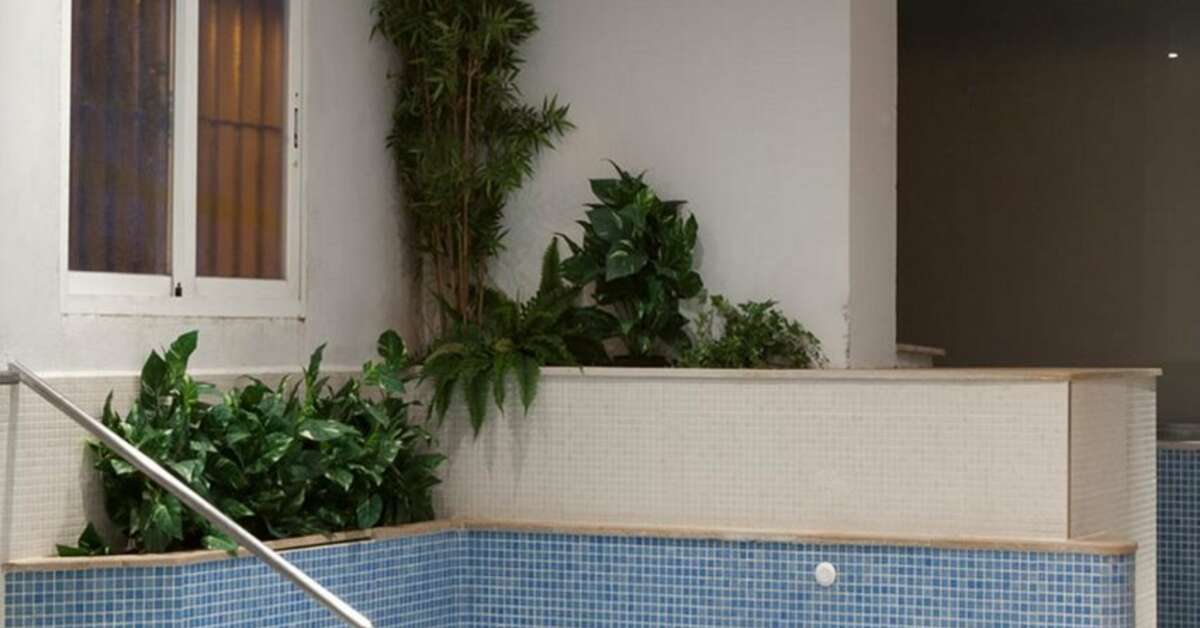 Ein Foto vom Pool im Hotel Mirador