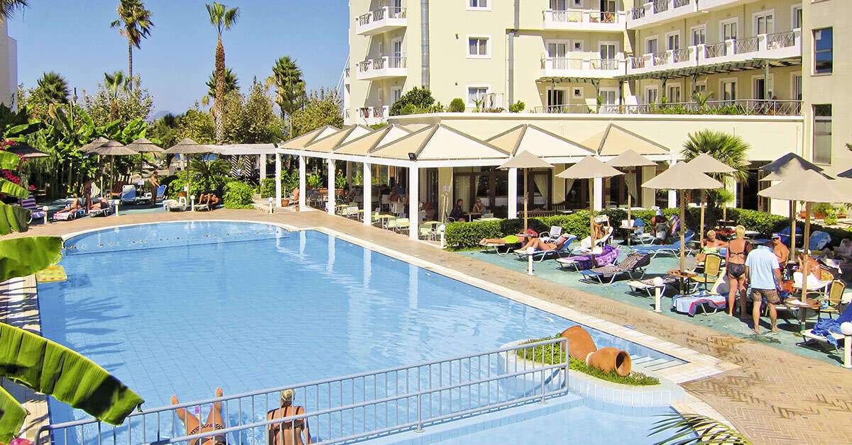 Een foto van het zwembad bij Kos Divine hotel & Suites