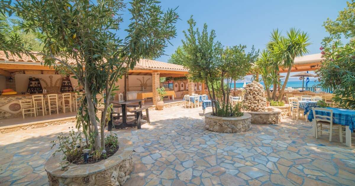 Een foto van de faciliteiten bij Porto Koukla Beach