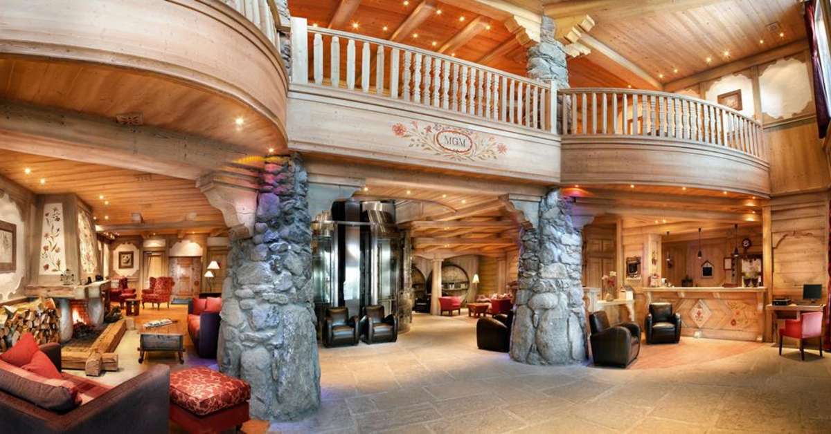 Een foto van het interieur van Residence L'Oree des Cimes