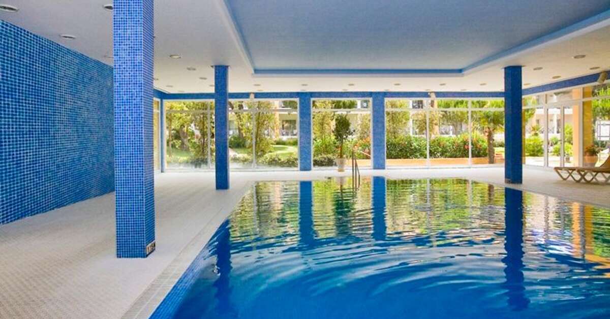 Een foto van het zwembad bij Hipotels Barrosa Garden