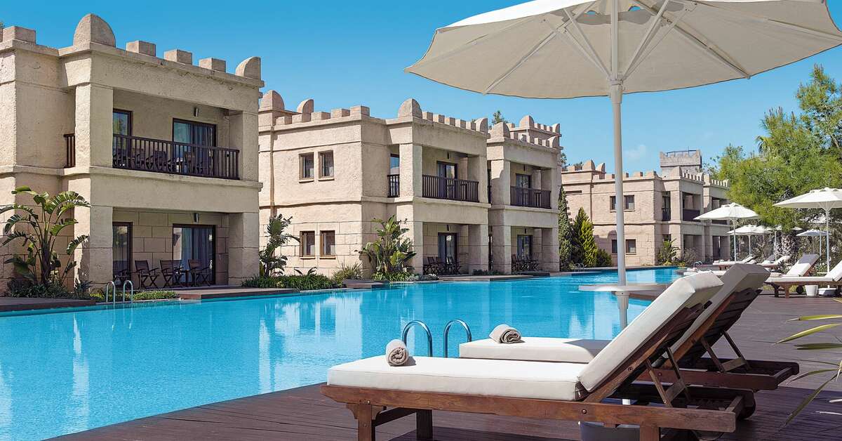 Een foto van het zwembad bij Rixos Premium Belek