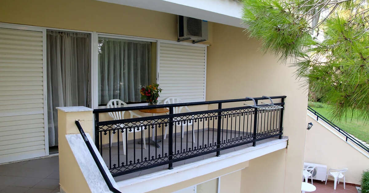 Een foto van de buitenkant van Mediterranean Blue Resort