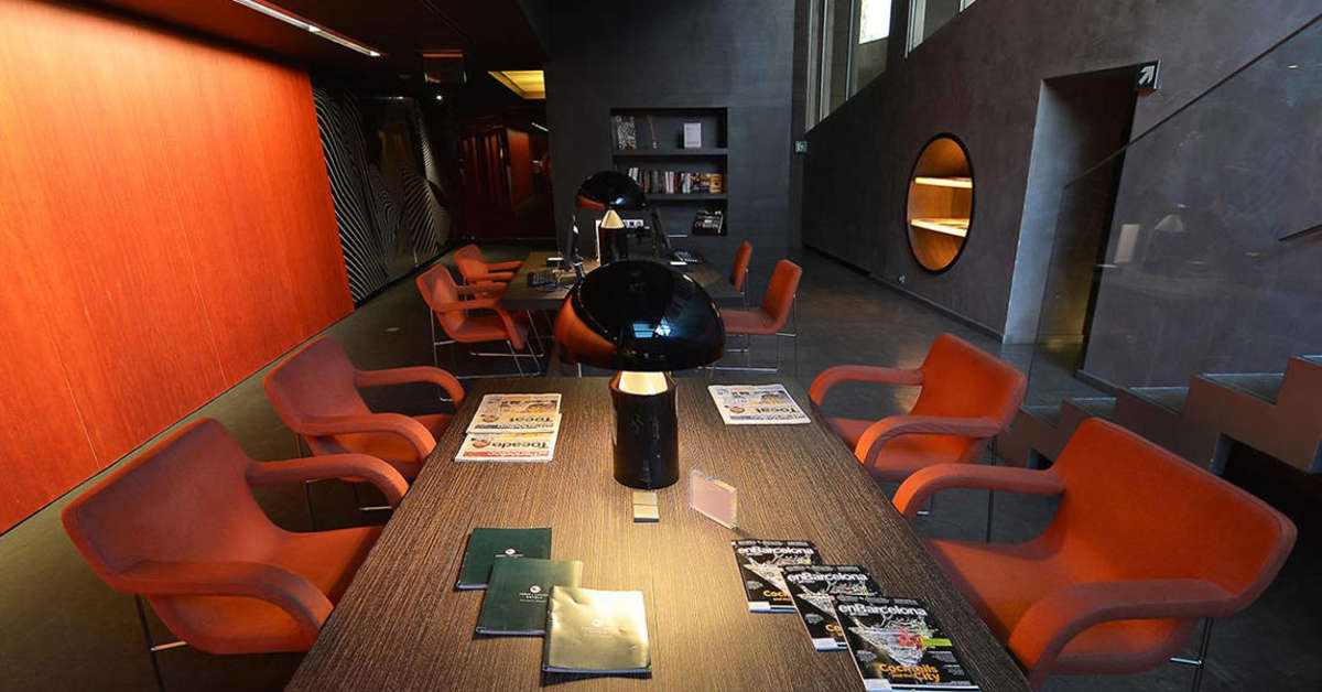 Een foto van het interieur van Hotel Soho Barcelona