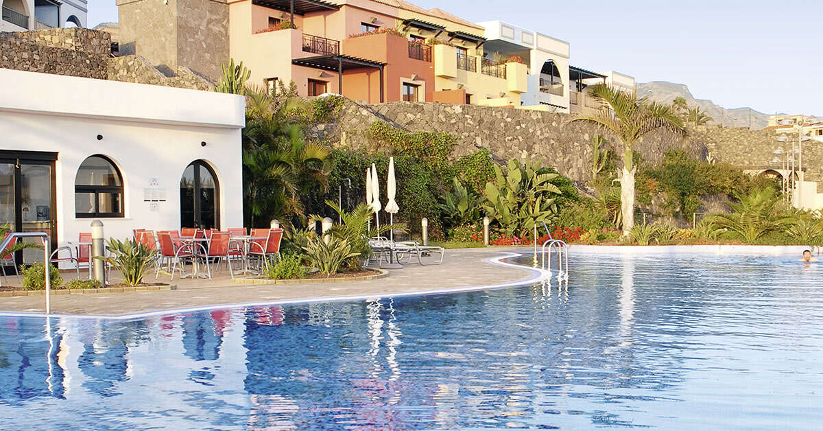 Een foto van het zwembad bij Hotel Luz Del Mar