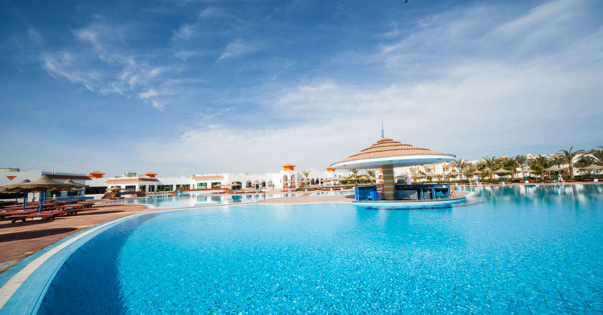 Ein Foto vom Pool im Fantazia Resort Marsa Alam