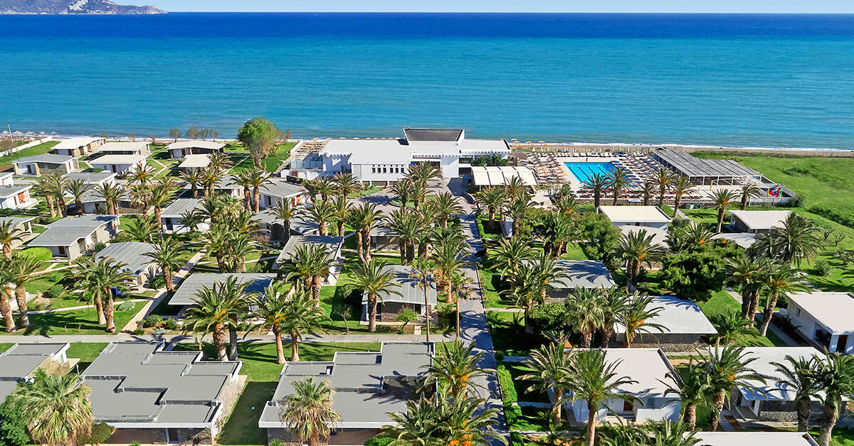 Een foto van de buitenkant van Civitel Creta Beach Hotel