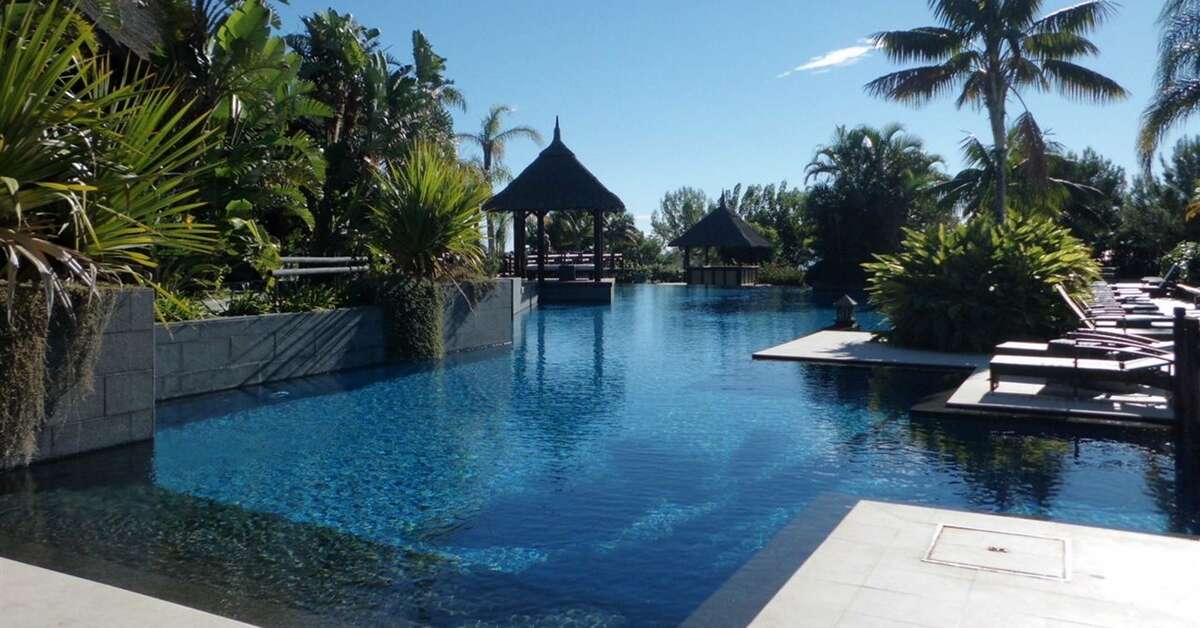 Een foto van het zwembad bij Asia Gardens Hotel & Thai Spa