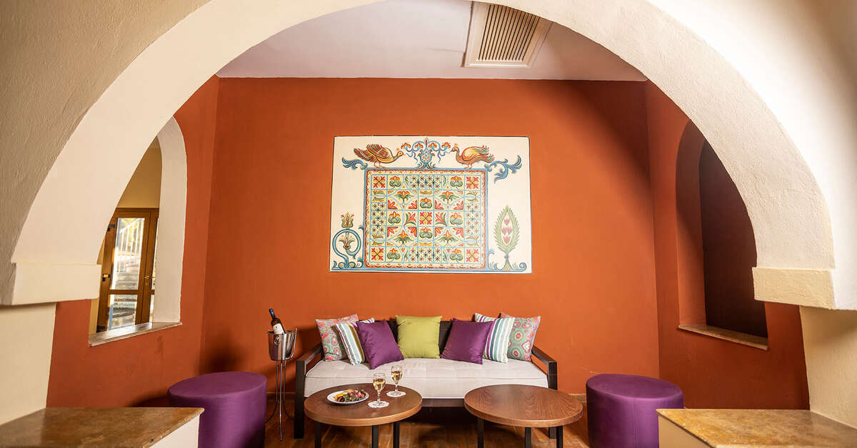 Een foto van het interieur van Simantro Resort