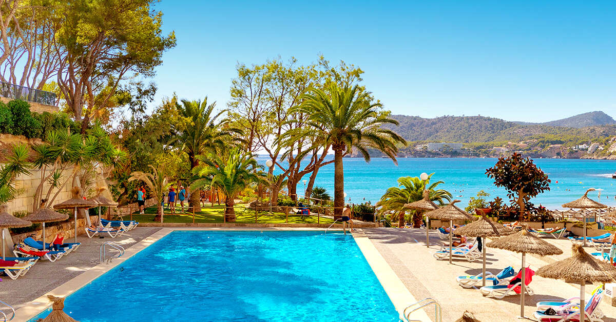 Een foto van een overzicht van Hotel Vibra Beverly Playa