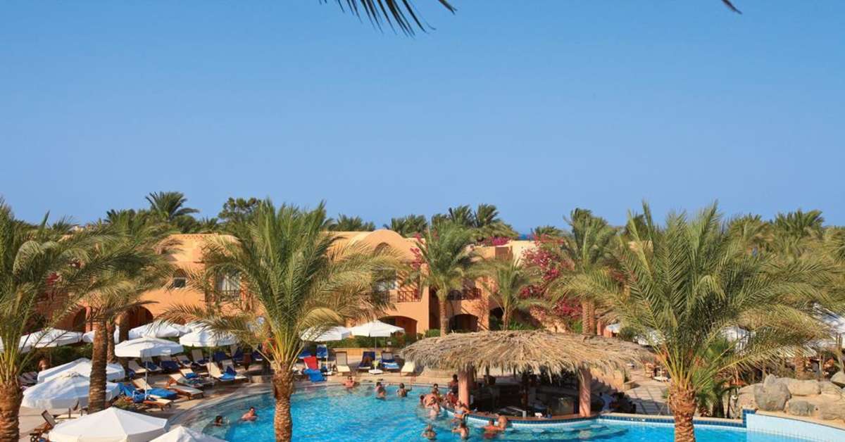 Ein Foto von einer Übersicht des Iberotel Makadi Beach