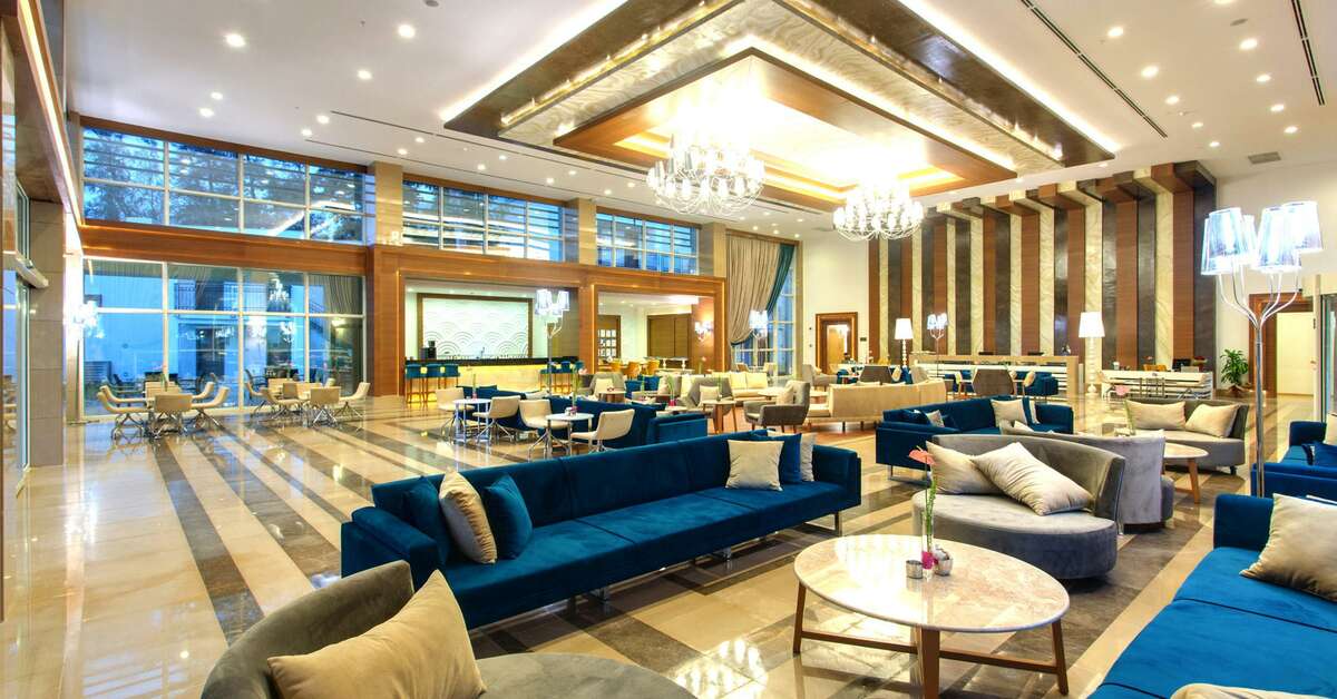 Een foto van het interieur van Sherwood Exclusive Kemer