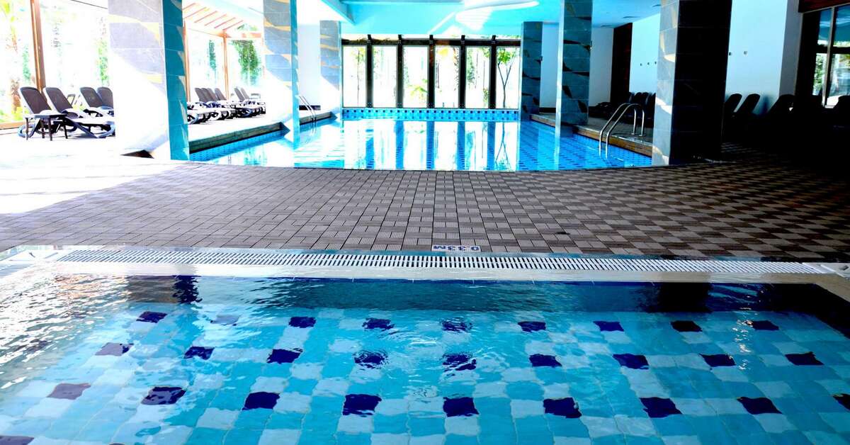 Ein Foto vom Pool im Port Side Resort Hotel