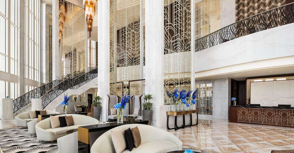 Een foto van Wyndham Grand Doha West Bay Beach