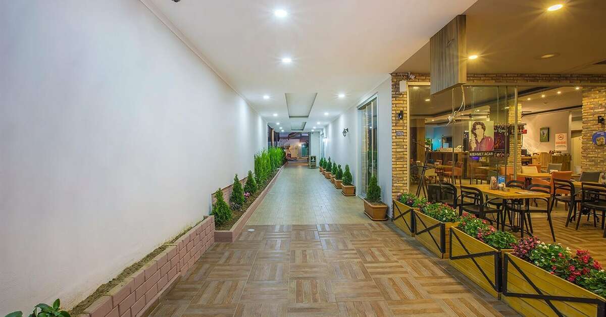 Een foto van de faciliteiten bij Hawaii Suite Beach Hotel
