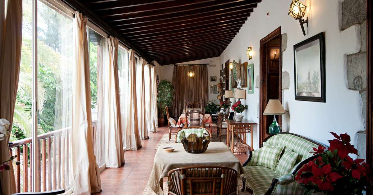 Een foto van het interieur van Hotel Rural Cortijo San Ignacio Golf