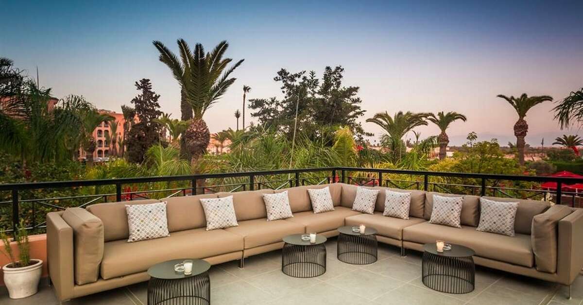 Een foto van de faciliteiten bij Sofitel Marrakech Lounge & Spa & Palais Imperial
