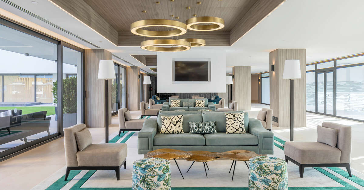 Een foto van het interieur van Occidental Fuengirola