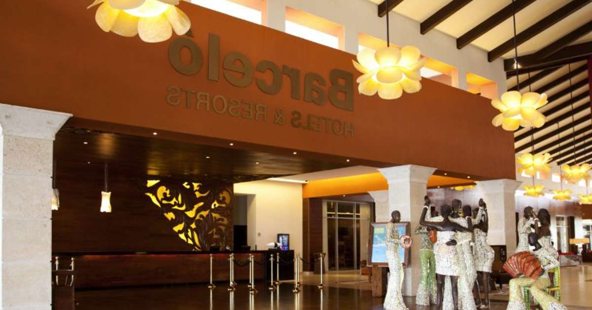 Een foto van het interieur van Barcelo Bavaro Palace Deluxe